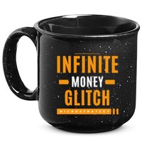 $Mstr Infinite Money Glitch Microstrategy Bitcoin 15oz Campfire Ceramic Mug