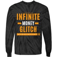 $Mstr Infinite Money Glitch Microstrategy Bitcoin Tie-Dye Long Sleeve Shirt