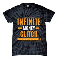 $Mstr Infinite Money Glitch Microstrategy Bitcoin Tie-Dye T-Shirt