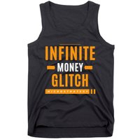 $Mstr Infinite Money Glitch Microstrategy Bitcoin Tank Top