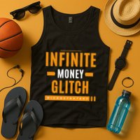 $Mstr Infinite Money Glitch Microstrategy Bitcoin Tank Top