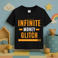 $Mstr Infinite Money Glitch Microstrategy Bitcoin Toddler T-Shirt
