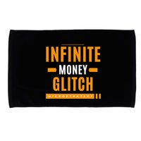 $Mstr Infinite Money Glitch Microstrategy Bitcoin Microfiber Hand Towel