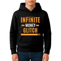 $Mstr Infinite Money Glitch Microstrategy Bitcoin Kids Hoodie