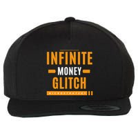 $Mstr Infinite Money Glitch Microstrategy Bitcoin Wool Snapback Cap
