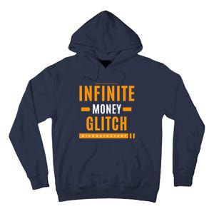 $Mstr Infinite Money Glitch Microstrategy Bitcoin Tall Hoodie