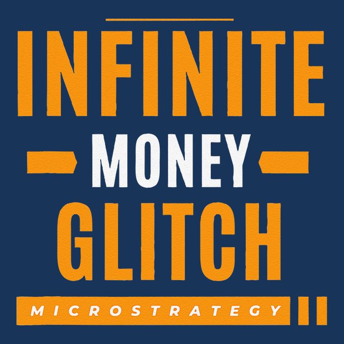 $Mstr Infinite Money Glitch Microstrategy Bitcoin Infant Baby Jersey Bodysuit