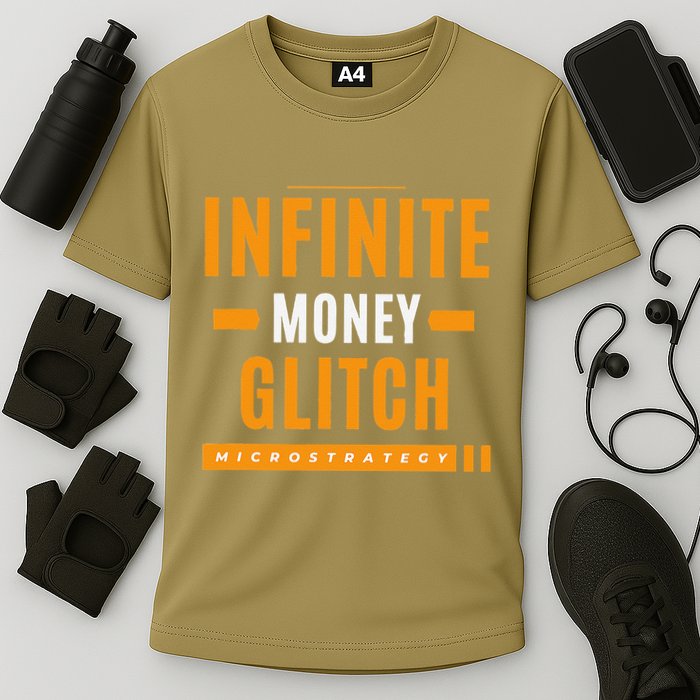 $Mstr Infinite Money Glitch Microstrategy Bitcoin Performance Shirt