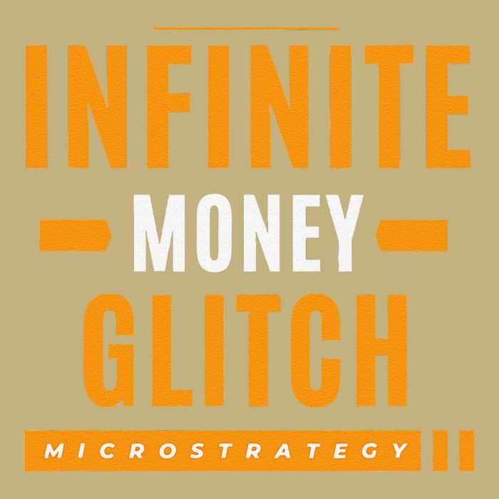 $Mstr Infinite Money Glitch Microstrategy Bitcoin Performance Shirt