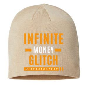 $Mstr Infinite Money Glitch Microstrategy Bitcoin Sustainable Beanie