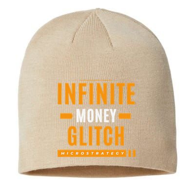 $Mstr Infinite Money Glitch Microstrategy Bitcoin Sustainable Beanie