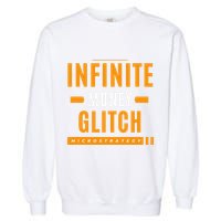 $Mstr Infinite Money Glitch Microstrategy Bitcoin Garment-Dyed Sweatshirt