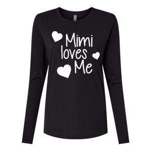 Mimi Loves Me Womens Cotton Relaxed Long Sleeve T-Shirt