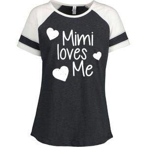 Mimi Loves Me Enza Ladies Jersey Colorblock Tee