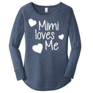 Mimi Loves Me Women's Perfect Tri Tunic Long Sleeve Shirt