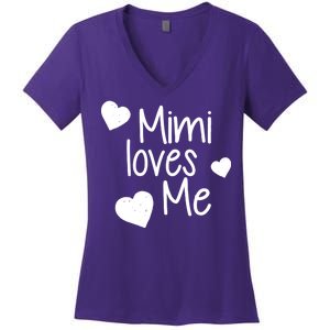 Mimi Loves Me Women's V-Neck T-Shirt