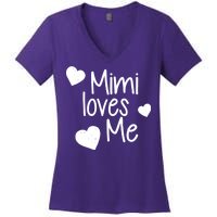 Mimi Loves Me Women's V-Neck T-Shirt