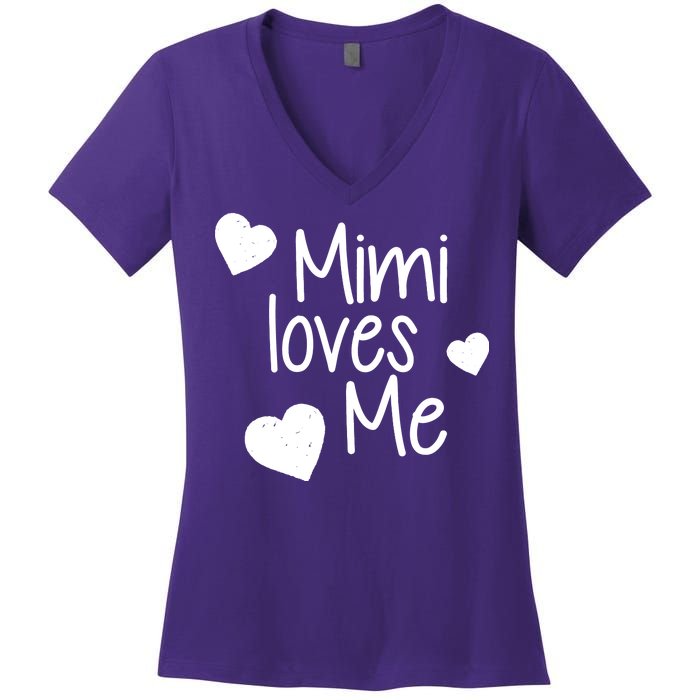 Mimi Loves Me Women's V-Neck T-Shirt