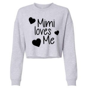 Mimi Loves Me Cropped Pullover Crew