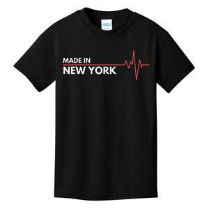 Made In New York City New York State USA City Of Birth Kids T-Shirt