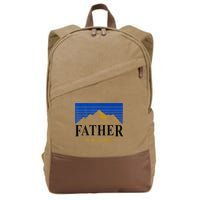 Mens It's Not A DAD BOD It's A Father Figure Funny DAD Drink Beer Cotton Canvas Backpack