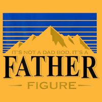 Mens It's Not A DAD BOD It's A Father Figure Funny DAD Drink Beer Sustainable Knit Beanie