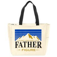 Mens It's Not A DAD BOD It's A Father Figure Funny DAD Drink Beer Zip Tote Bag