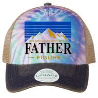Mens It's Not A DAD BOD It's A Father Figure Funny DAD Drink Beer Legacy Tie Dye Trucker Hat
