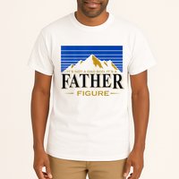 Mens It's Not A DAD BOD It's A Father Figure Funny DAD Drink Beer Tall T-Shirt