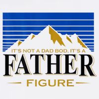 Mens It's Not A DAD BOD It's A Father Figure Funny DAD Drink Beer Sustainable Bucket Hat