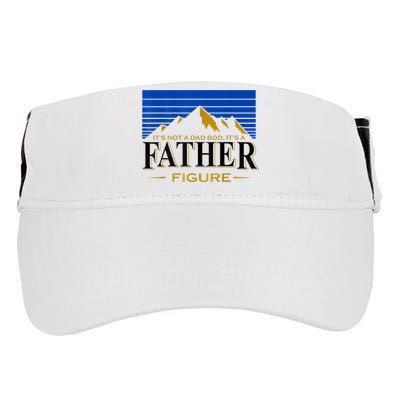 Mens It's Not A DAD BOD It's A Father Figure Funny DAD Drink Beer Adult Drive Performance Visor
