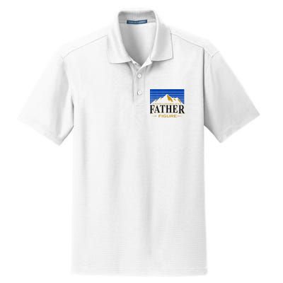 Mens It's Not A DAD BOD It's A Father Figure Funny DAD Drink Beer Dry Zone Grid Polo