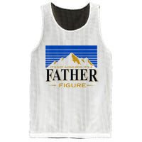 Mens It's Not A DAD BOD It's A Father Figure Funny DAD Drink Beer Mesh Reversible Basketball Jersey Tank