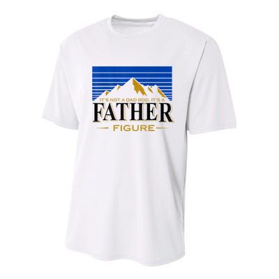 Mens It's Not A DAD BOD It's A Father Figure Funny DAD Drink Beer Youth Performance Sprint T-Shirt