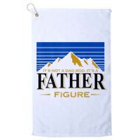 Mens It's Not A DAD BOD It's A Father Figure Funny DAD Drink Beer Golf Towel