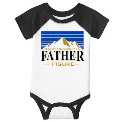 Mens It's Not A DAD BOD It's A Father Figure Funny DAD Drink Beer Infant Baby Jersey Bodysuit