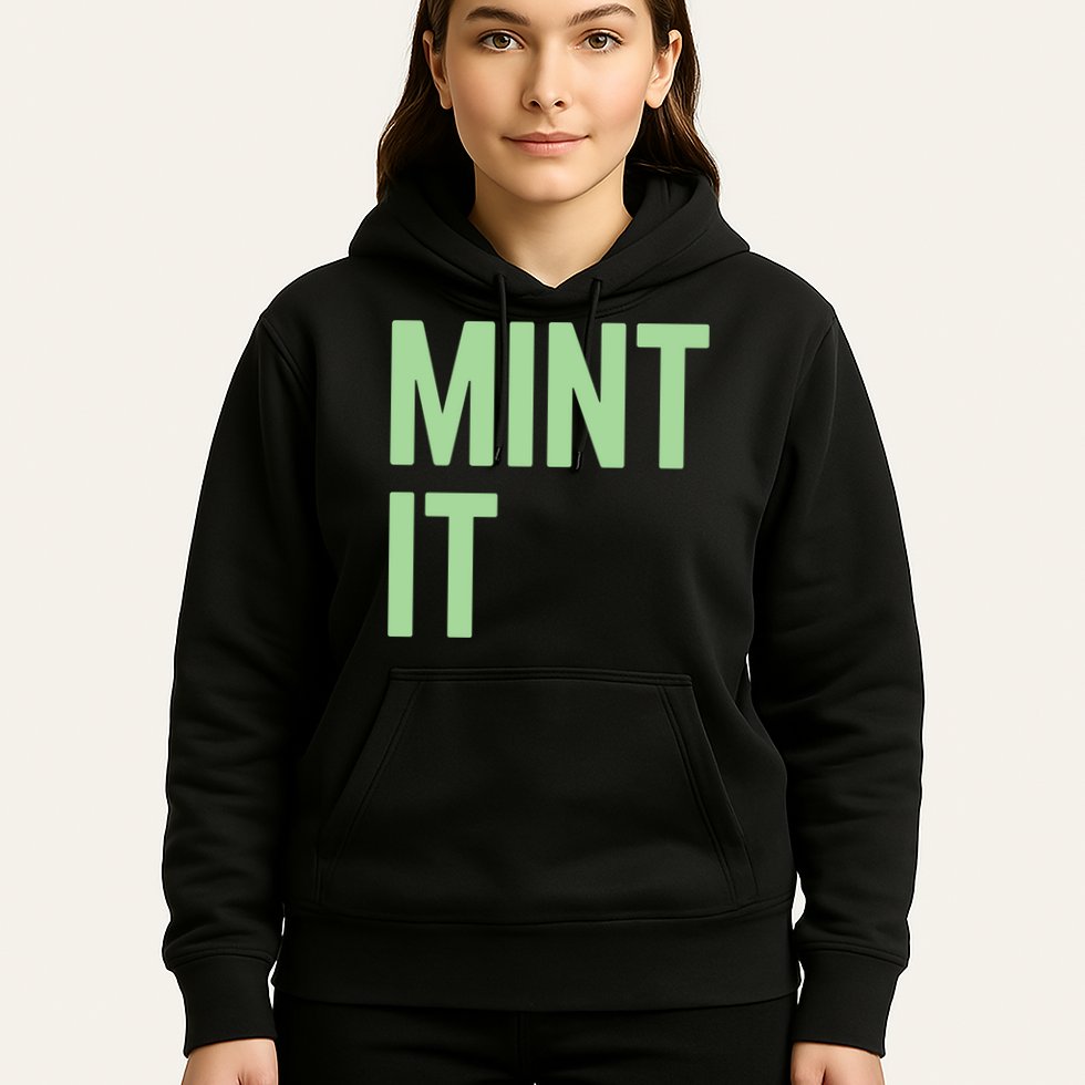 Mint It NFT Funny Crypto Currency Hoodie