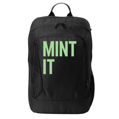 Mint It NFT Funny Crypto Currency City Backpack