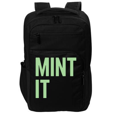 Mint It NFT Funny Crypto Currency Impact Tech Backpack