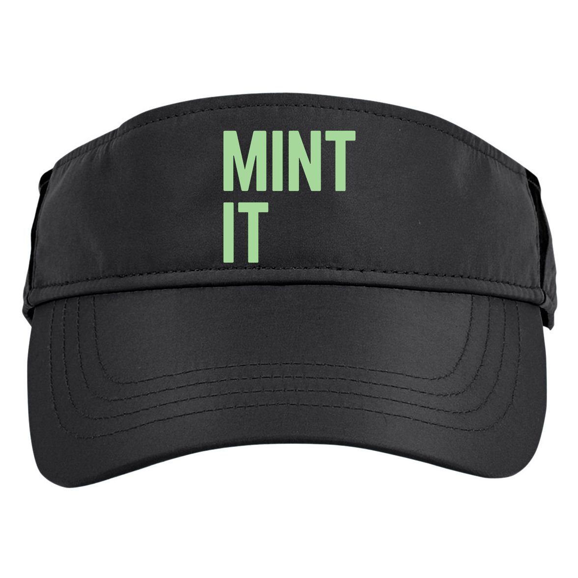 Mint It NFT Funny Crypto Currency Adult Drive Performance Visor