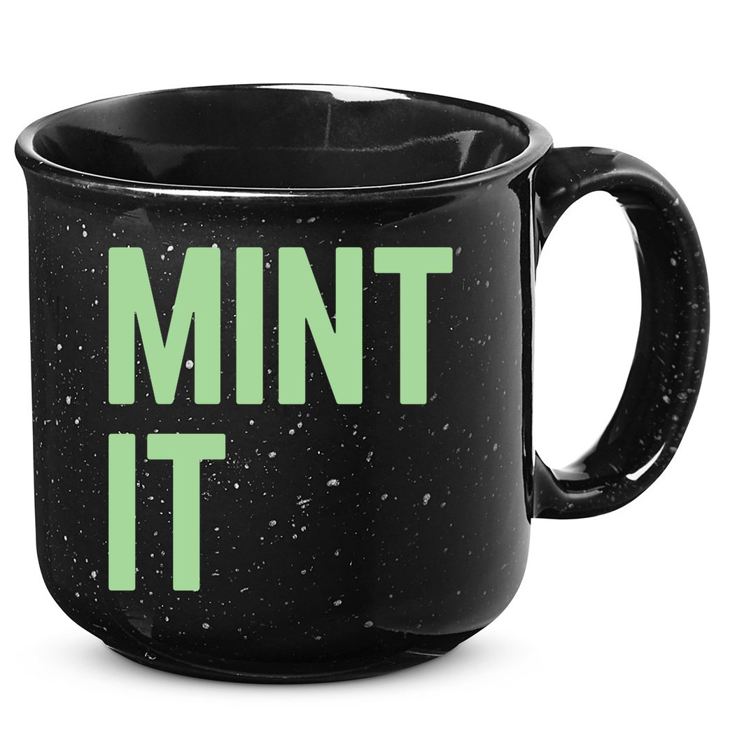Mint It NFT Funny Crypto Currency 15oz Campfire Ceramic Mug