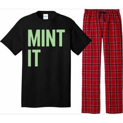 Mint It NFT Funny Crypto Currency Pajama Set