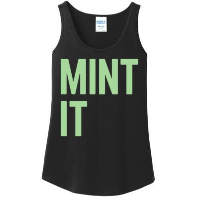 Mint It NFT Funny Crypto Currency Ladies Essential Tank