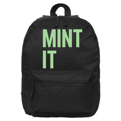 Mint It NFT Funny Crypto Currency 16 in Basic Backpack