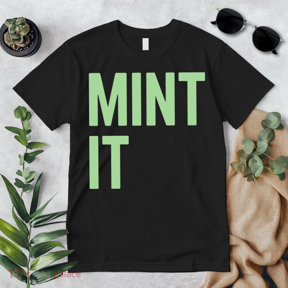 Mint It NFT Funny Crypto Currency Premium T-Shirt