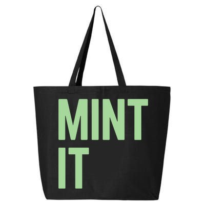 Mint It NFT Funny Crypto Currency 25L Jumbo Tote