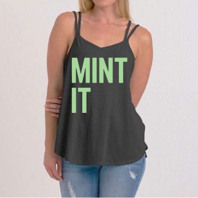 Mint It NFT Funny Crypto Currency Women's Strappy Tank