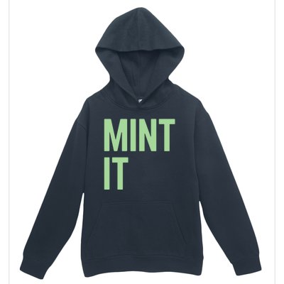 Mint It NFT Funny Crypto Currency Urban Pullover Hoodie