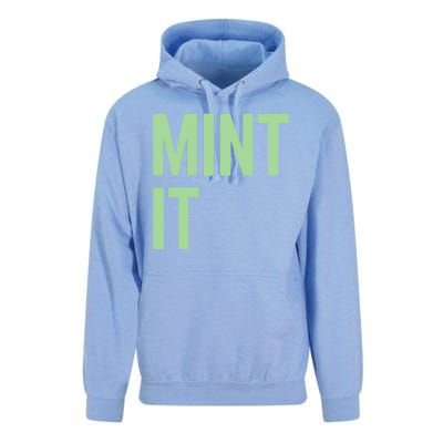 Mint It NFT Funny Crypto Currency Unisex Surf Hoodie