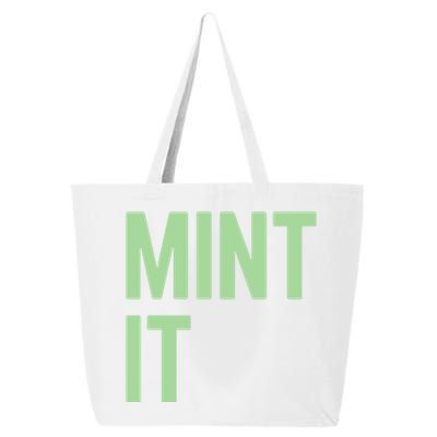 Mint It NFT Funny Crypto Currency 25L Jumbo Tote